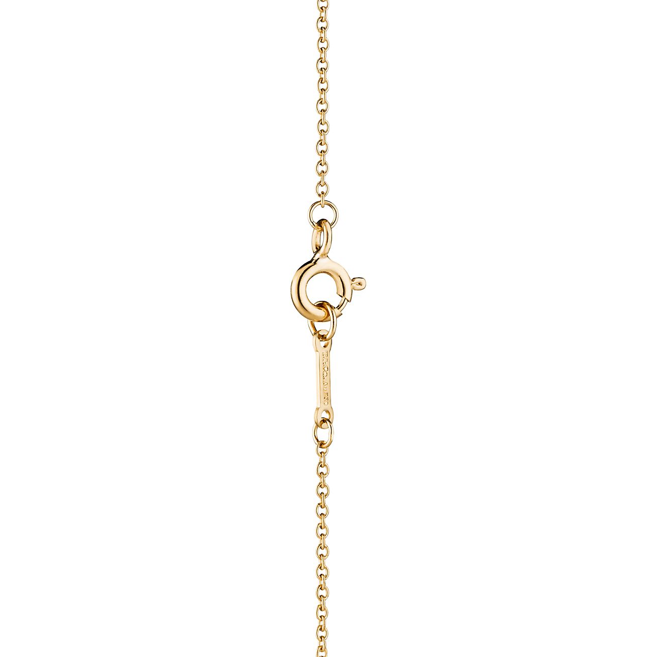 Tiffany & Co. Kiss X Necklace 18k Yellow Gold | eBay